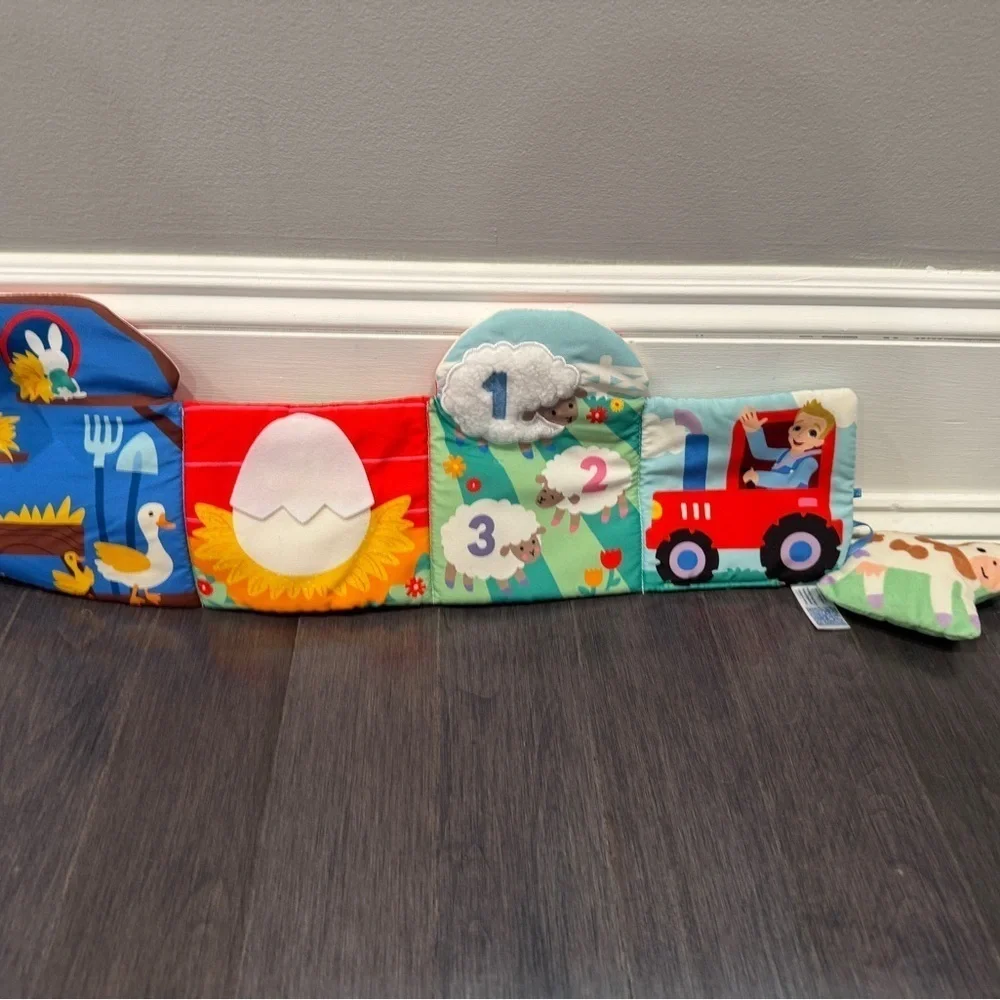 NWOT Ms. Rachel’s Learning Farm Plush Farm Sensory Toy for Babies and Toddlers